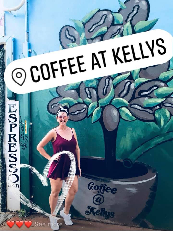 Coffee at Kelly’s Cafe Bundaberg