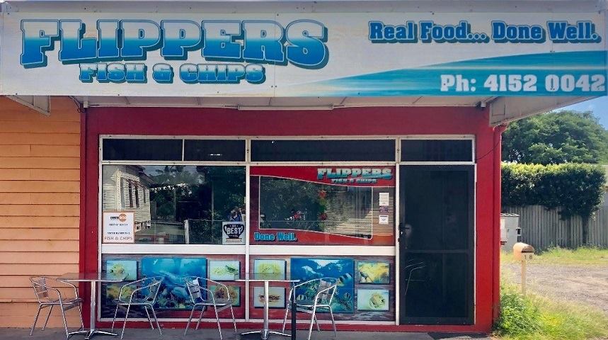 Flippers Fish And Chips Bundaberg